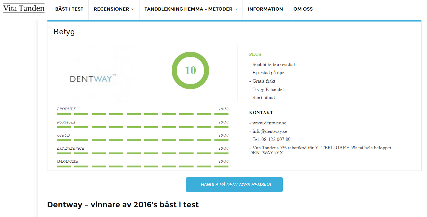 bästa tandblekningen 2016 bästa tandblekningen 2016